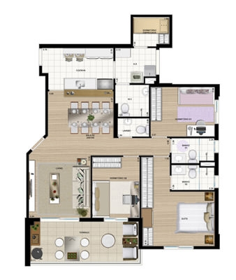 Apartamento, 2 quartos, 104 m² - Foto 42